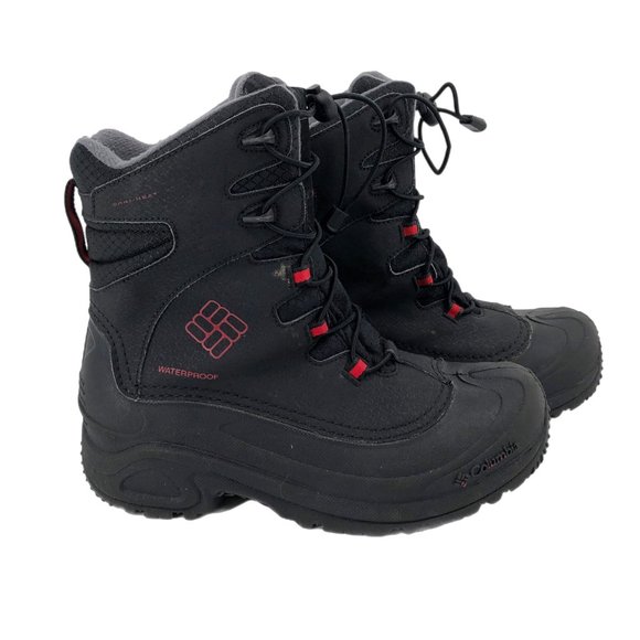 Columbia Black & Red Waterproof Winter & Rain Boots | For Men main image 4